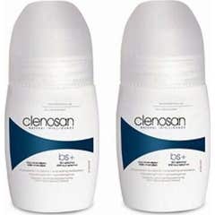 Clenosan Alcohol Vrij Deodorant Verpakking 2x75ml