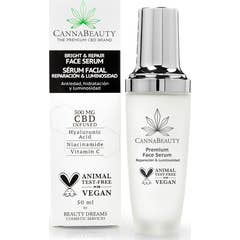 CannaBeauty Sérum Facial Premium Reparación & Luminosidad CBD 50ml