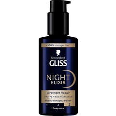 Schwarzkopf Gliss Night Elixir Sérum Cabello Dañado 100 ml