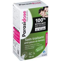 gilbert Parasidose Soin Traitant Poux & Lentes 100 ml