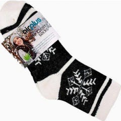 Airplus-Kabinenschuh Schneeflocke Schwarz