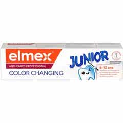 Elmex Junior Zahnpasta Kariesprophylaxe Farbwechsel 75 ml