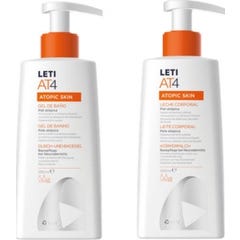 Leti AT4 Latte Corpo Leti AT4 + Bagno Gel € 250ml