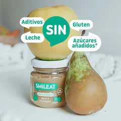 Smileat Tarrito Ecológico de Pera y Manzana 130g