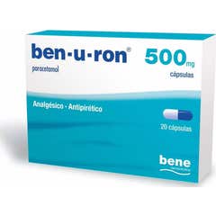 Ben-u-ron 500mg Paracetamol 20caps