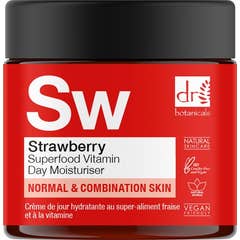 Dr. Botanicals Strawberry Vitamin C Day Moisturiser 60ml