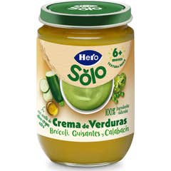 Hero Solo Crema de Verduras Brócoli Guisantes Calabacín 190 g