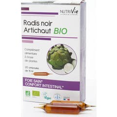 Nutrivie Rábano Negro Alcachofa Bio 20 Ampollas