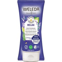 Weleda Aroma Shower Relax Gel Douche 2x200ml