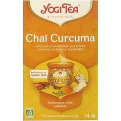 Yogi Tea Organic Turmeric Chai 17 bustine
