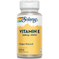 Solaray Vitamina E 400IU 50 Perlas