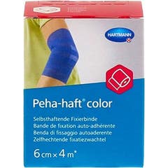 Peha-Haft blue bandage 6cmx4m 1ud