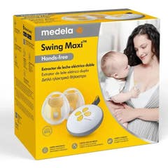 Medela Swing Maxi Hands-Free Extrator Leite Elétrico Kit Duplo