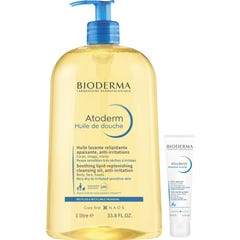 Bioderma Pack Atoderm Aceite de Ducha 1000ml + Atoderm Bálsamo Intensivo 45ml