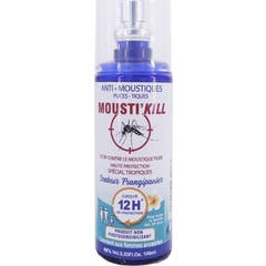 Mousti'Kill Anti-Mosquitos Liendres Garrapatas Frangipani 100 ml