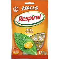 Halls Respiral Honey Bag