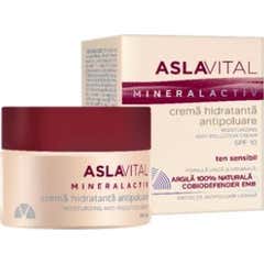 Aslavital Crema Hidratante Anticontaminacion Fps 10 50ml