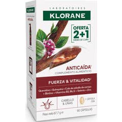Klorane KeratinCaps Fuerza & Vitalidad 90 caps