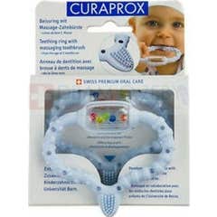 Curaprox Baby Anneau de Dentition Azul 1 ud