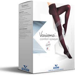 Varisma 2 Comfort Coton Calza Opaco Nero Taglia C2 1 Paio