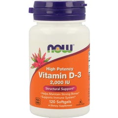 Jetzt Vitamin D3 2000UI Hohe Potenz 120 Perlen