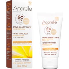 Acorelle Facial Cream Color Spf50 Light 50ml
