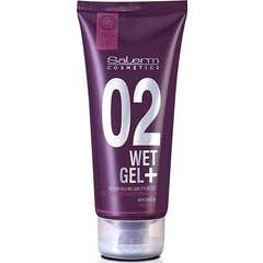 Salerm Wet Gel+ Medium Hold Wet Look Styling Gel 200ml