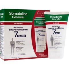 Somatoline Hombre Cintura-abdomen Noche 2x150ml