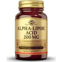 Alpha Lipoic Acid 200mg 50capsv Solgar Alpha Lipoic Acid 200mg 50capsv Solgar