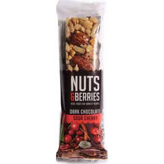 Nuts&Berries Bar Dark Chocolate Cherry 40g