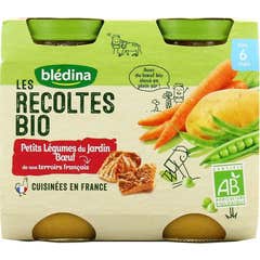 Blédina Verduras de la Huerta y Vacuno 2x200g