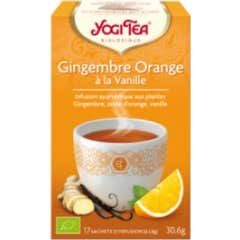Yogi Tea Gingembre Orange · La Vanille 17 Sachets 30,6G