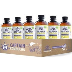 Kombucha Jengibre Limon Bio 400 Ml Capta