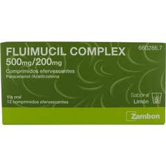 Fluimucil Complex 500mg/200mg 12 comprimidos efervescentes