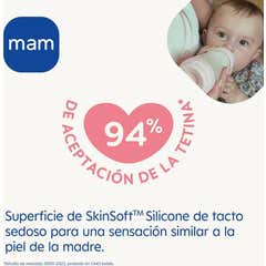 Mam Baby Biberón Anticólico 320ml Marfil
