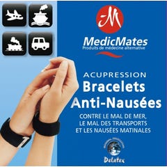 MedicMates Pulsera Anti Náuseas 1 ud