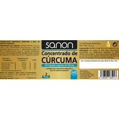 Sanon koncentreret gurkemeje 550mg 30caps Vegetabilsk