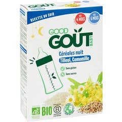 Good Goût Baby Céréales Nuit Tilleul Camomille Bio +4m 200g
