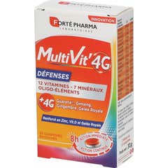Forté Pharma Multivit' 4G Défenses 30 Comprimés