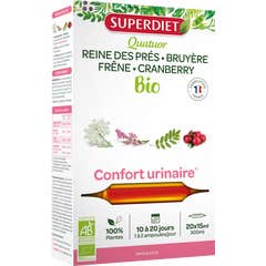 Super Dieetkwartet Queen of Near Urinary Comfort Organic 20 ampullen van 15ml