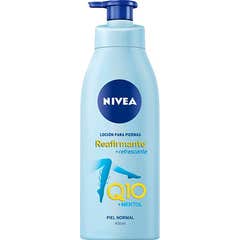 Nivea Q10+ Mentol Piernas Loción Reafirmante y Refrescante 400ml