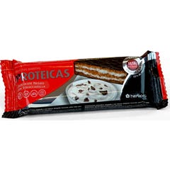Herbora Barrita Proteica de Chocolate Negro y Stracciatella 47 g