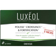 Luxéol Crecimiento y Fortalecimiento del Cabello 90 caps