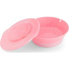 Twistshake kageplade Pink +6 måneder 1 stk