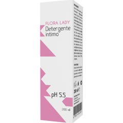 Flora Lady Detergente Intimo Ph 5,5 200ml