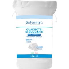 Sofarmapiù Quadrotti Struccanti 50 Unità