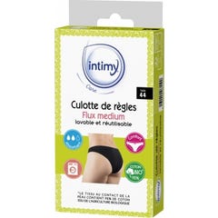 Intimy Braga Menstrual Flujo Medio Talla 44 1ud