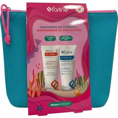 Farline Pack Neceser Gel Crema SPF50+ 200 ml + Aftersun 200 ml