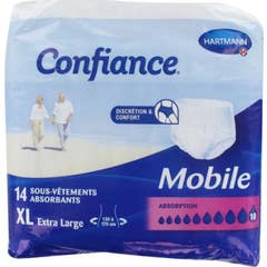 Confidence Mobile Slip Absor10 Xl14