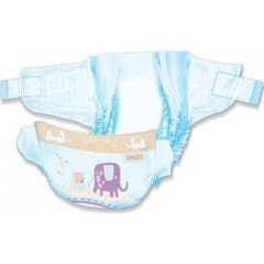Pañales Superdry Babycharm 4/9 Kgs 123